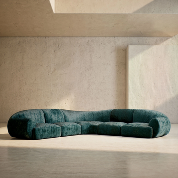MEMORIA - Fabric sofa by Natuzzi Italia - view 3